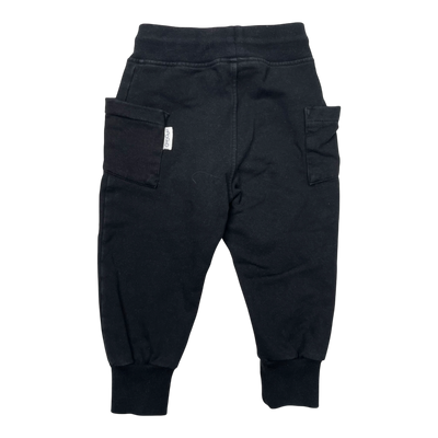 Gugguu sweatpants, black | 86cm