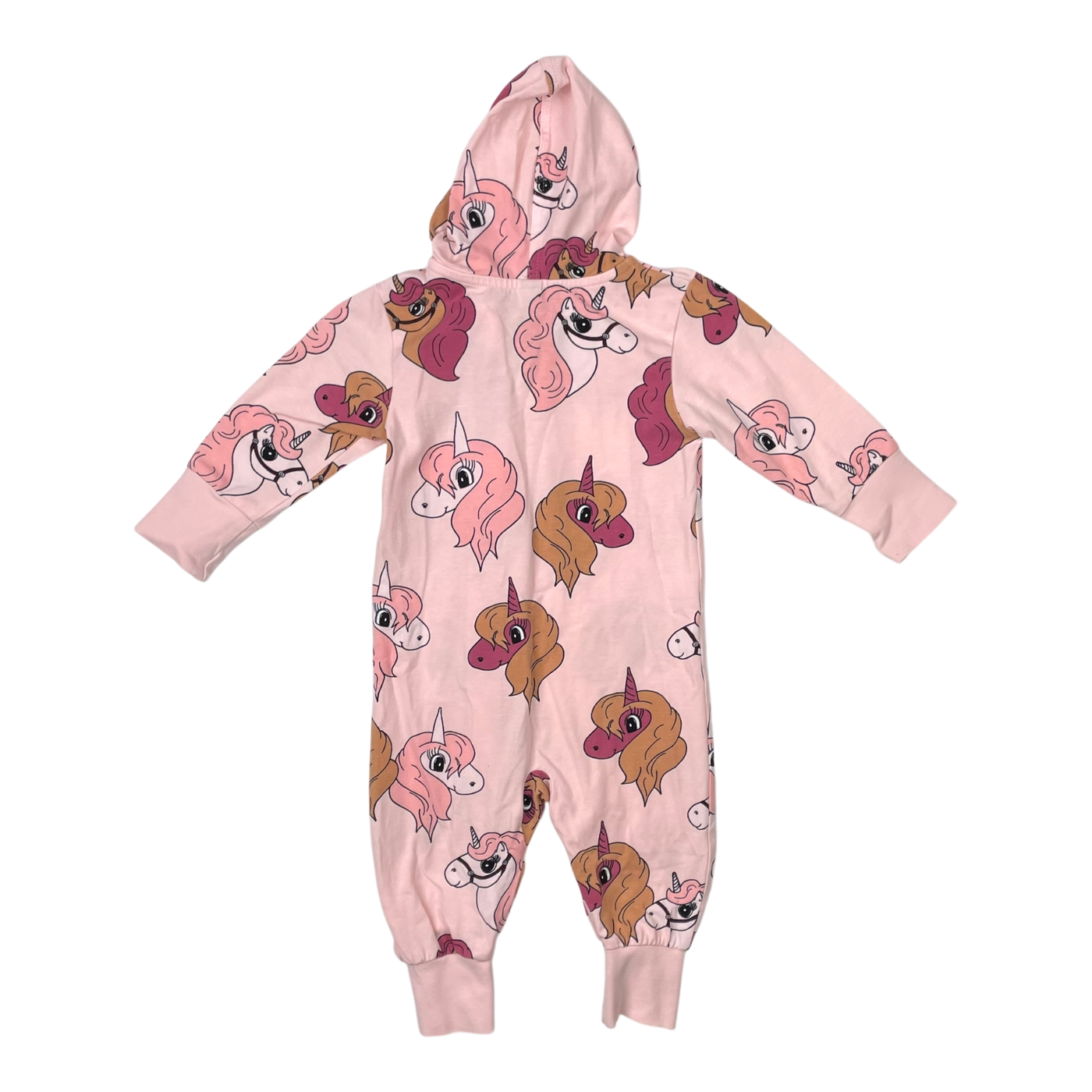 Blaa tricot jumpsuit, unicorn | 62/68cm