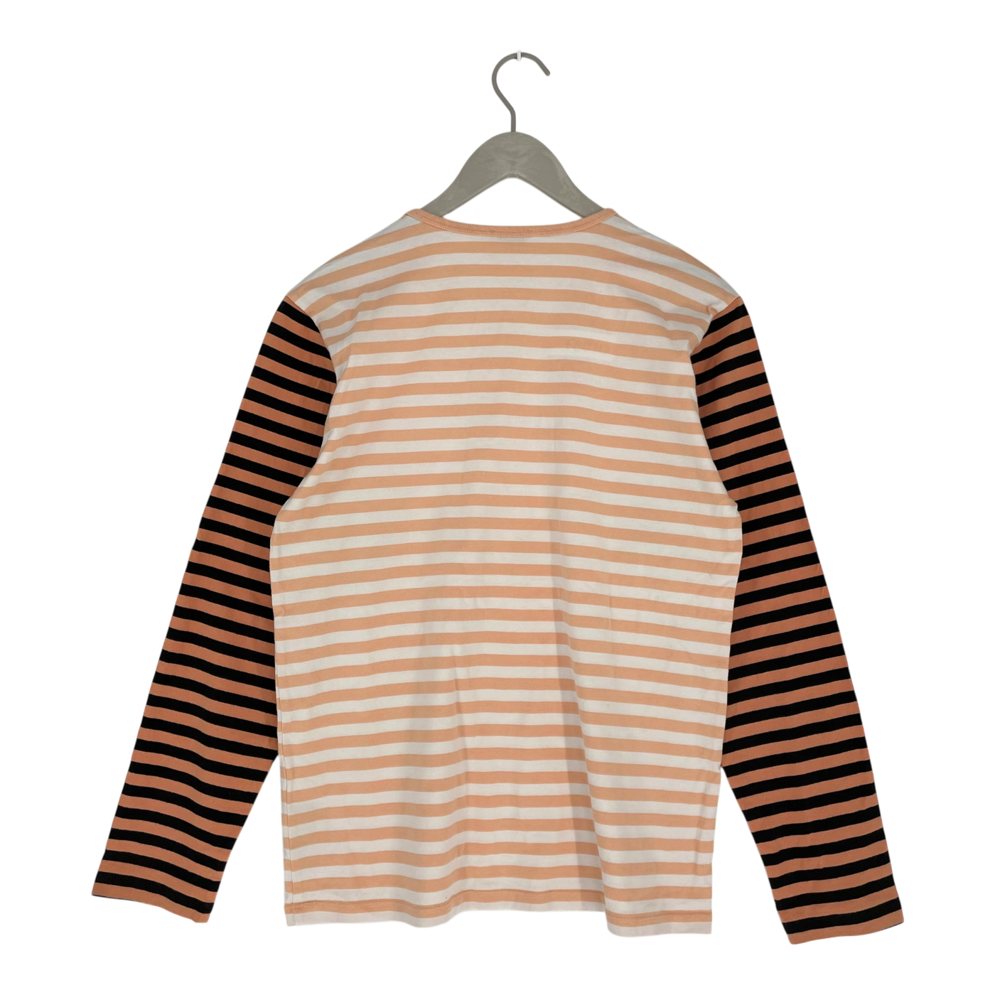 Marimekko stripe logo shirt, stripe | woman M