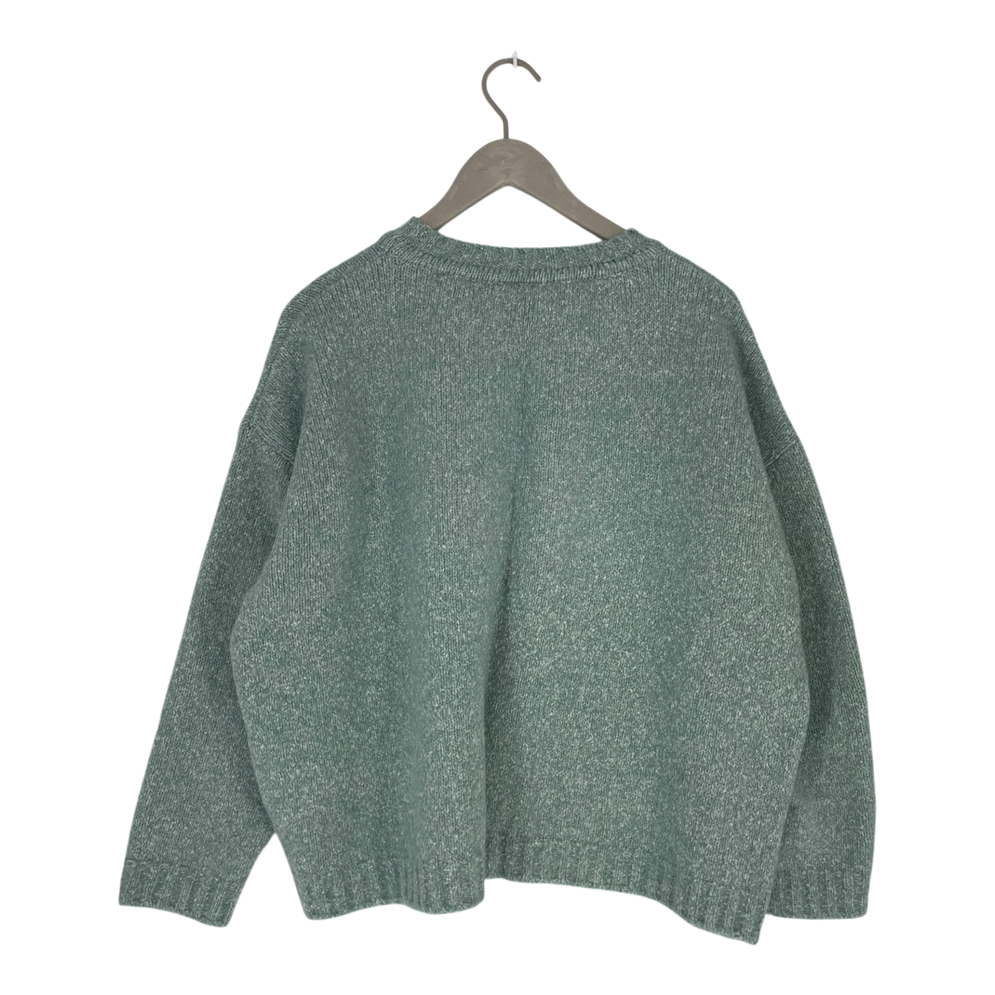 Papu fluffy knitted sweater, blue | woman XL/XXL