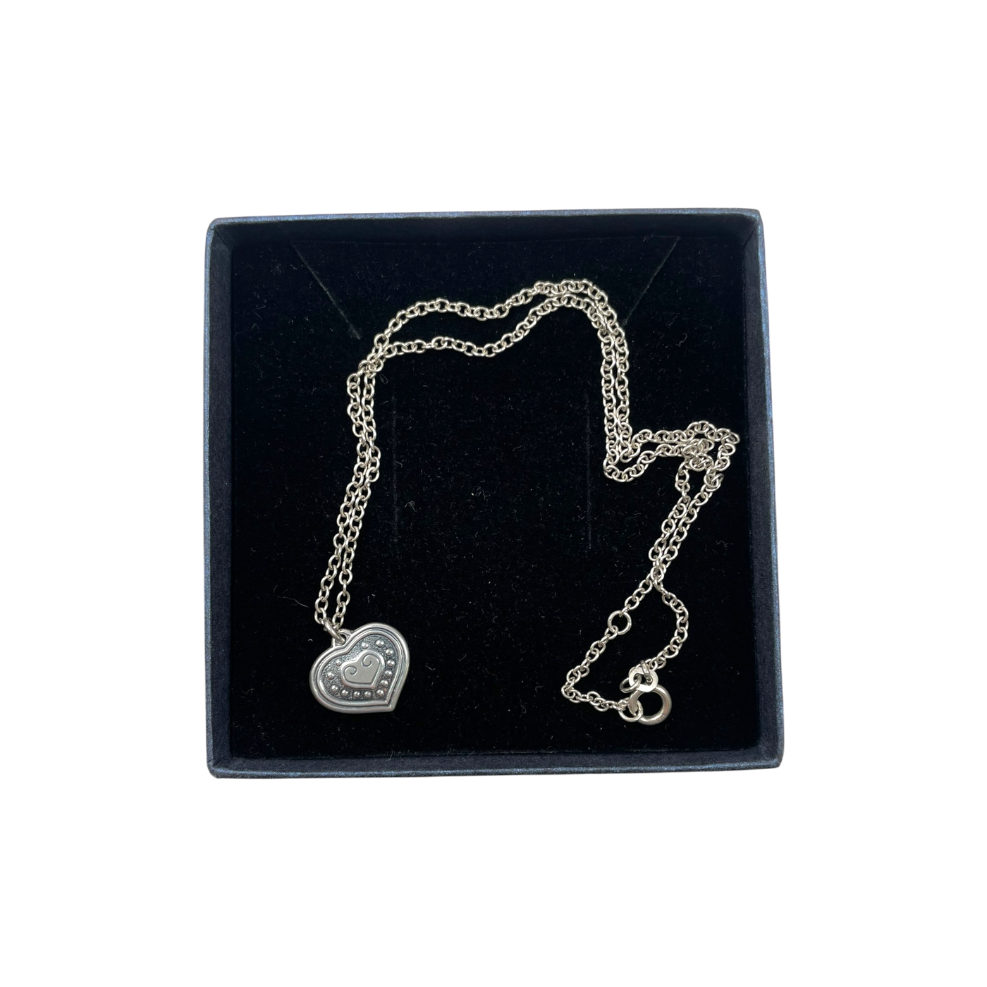 Kalevala Koru euran sydän necklace, silver