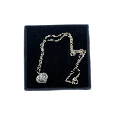 Kalevala Koru euran sydän necklace, silver