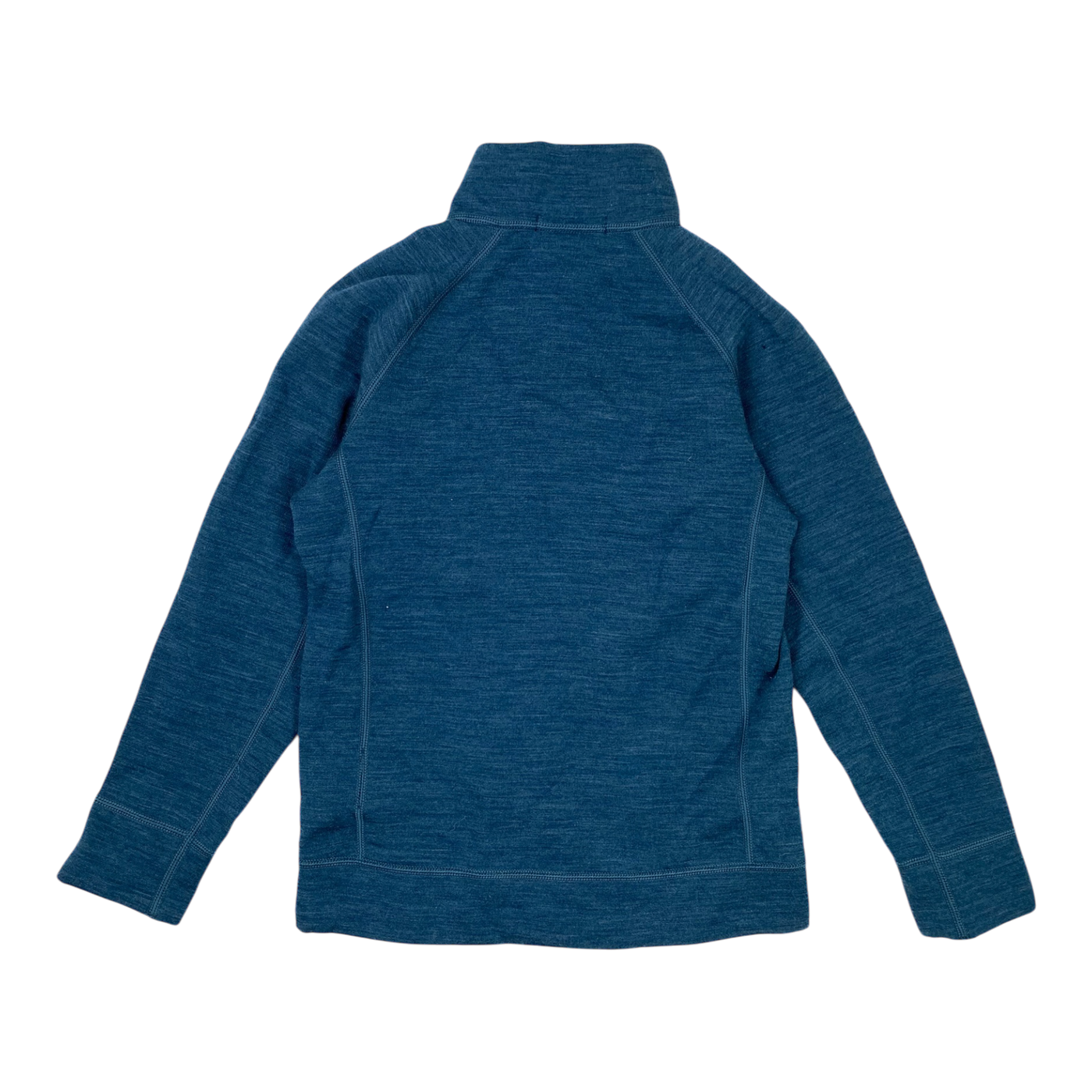 Reima mahti wool zip sweater, teal blue | 122cm