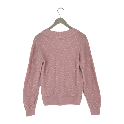 Marimekko knitted wool sweater, pink | woman S