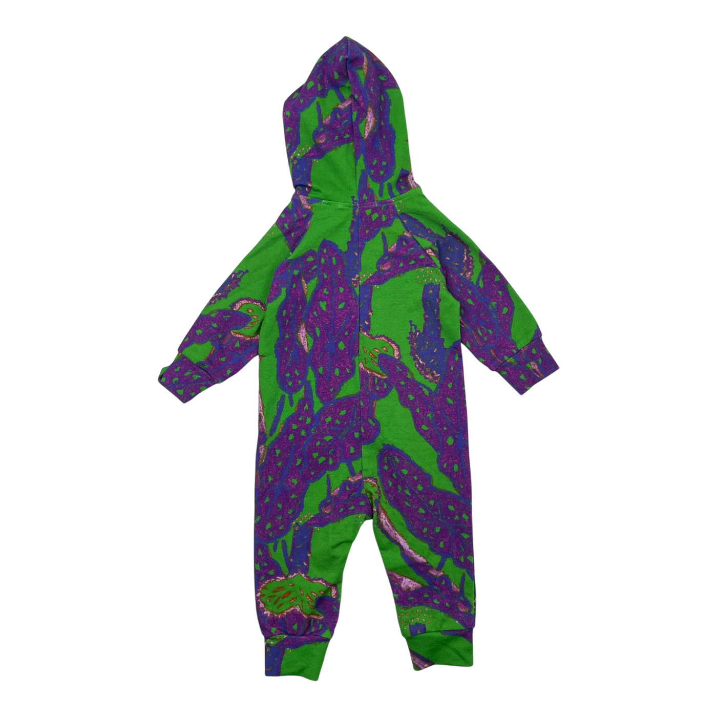 Vimma sweat jumpsuit, green/purple | 70cm
