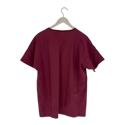 Riva Clothing t-shirt, burgundy | woman XL