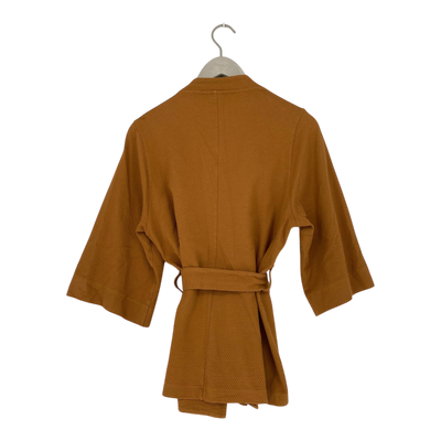 Ommellinen kimono jacket, caramel brown | woman M/L