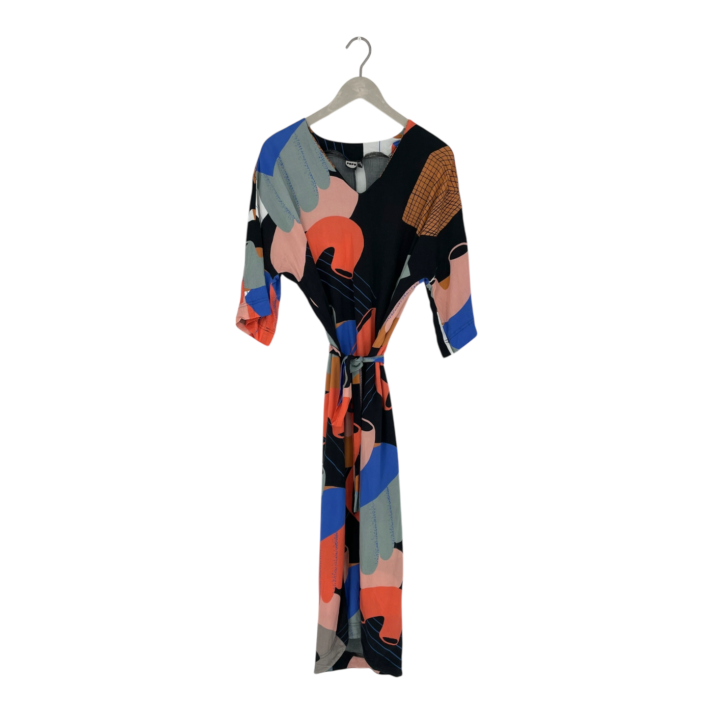 Papu belted dress, abstract | woman XS/S