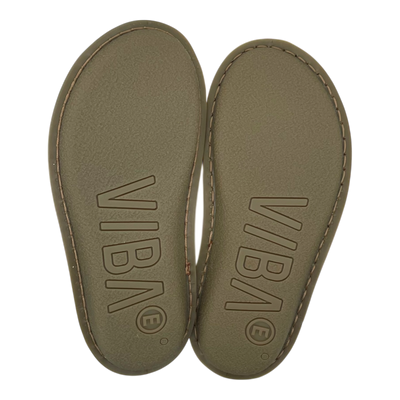 VIBAe Roma leather slippers, fawn tan | 39