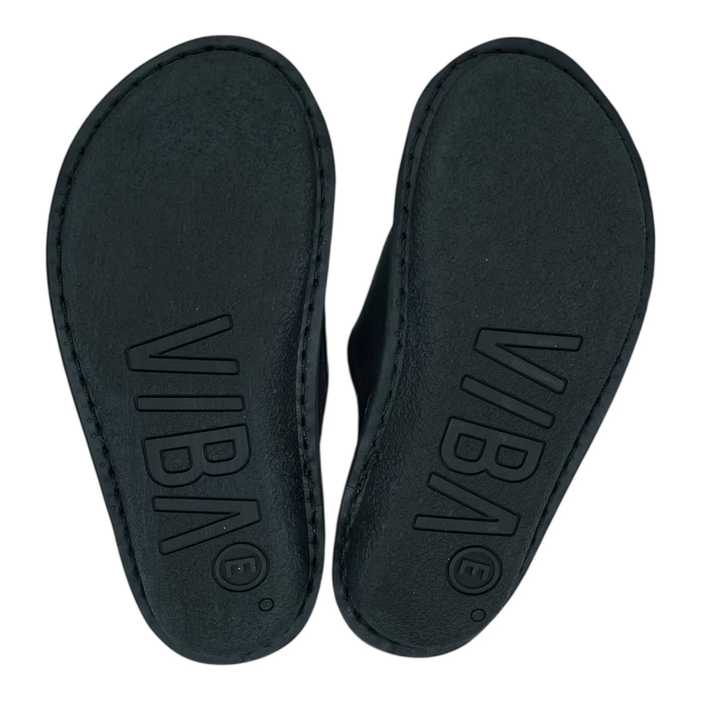 VIBAe Roma leather slippers, preto black | 35