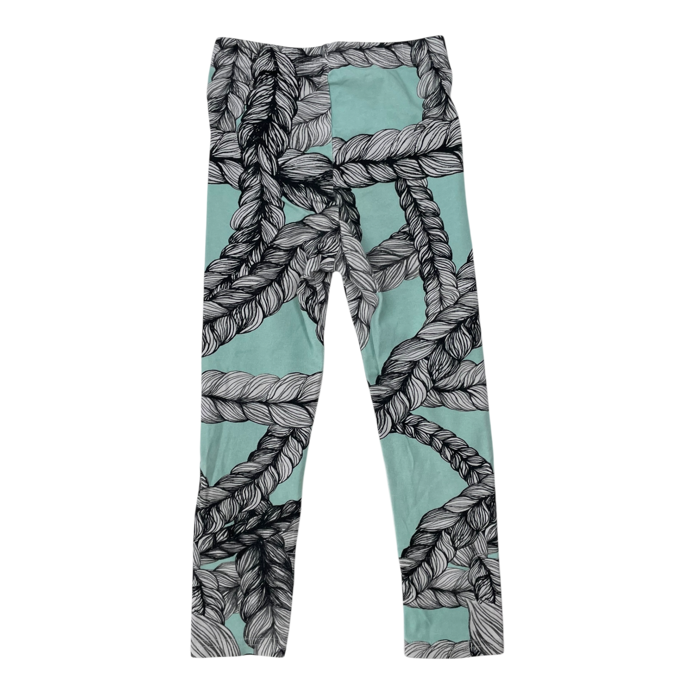 Vimma leggings, blue braid | 90cm