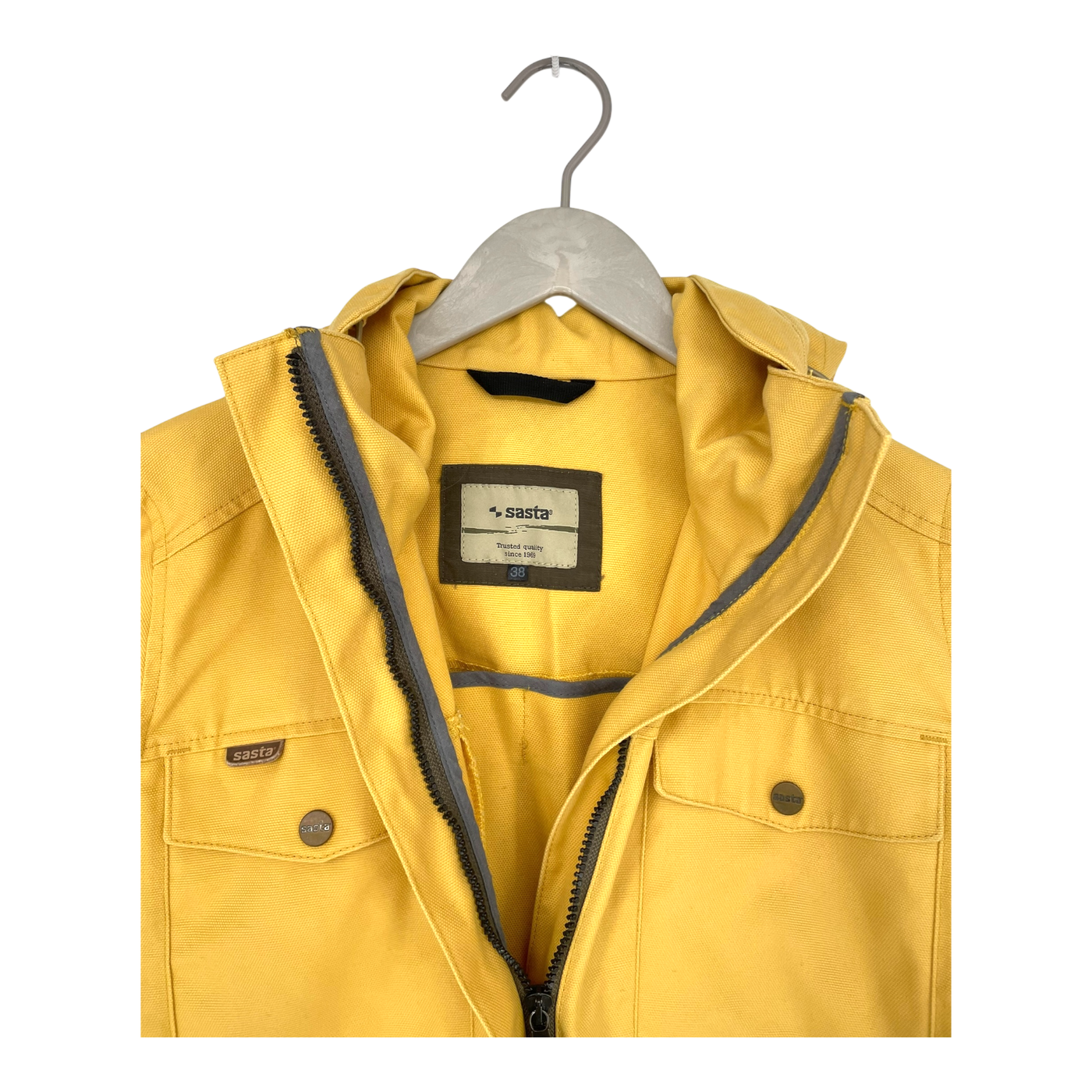 Sasta midseason outdoor jacket, yellow | woman 38