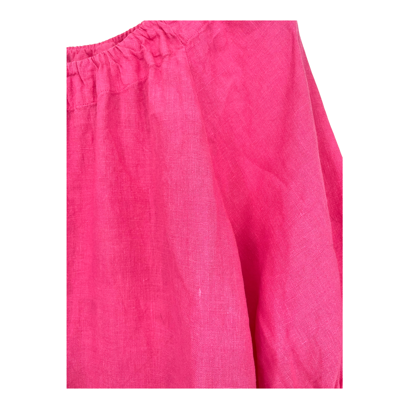 Papu pouch linen shirt, pink | woman M