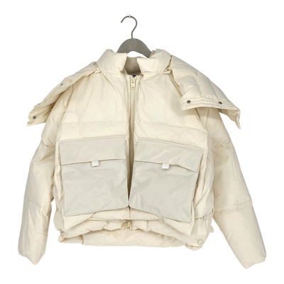 Embassy of Bricks and Logs harlem puffer jacket, cream | woman S