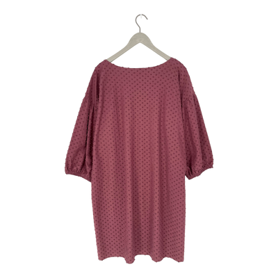 Aarre natalia dress, mauve dot | woman XXL