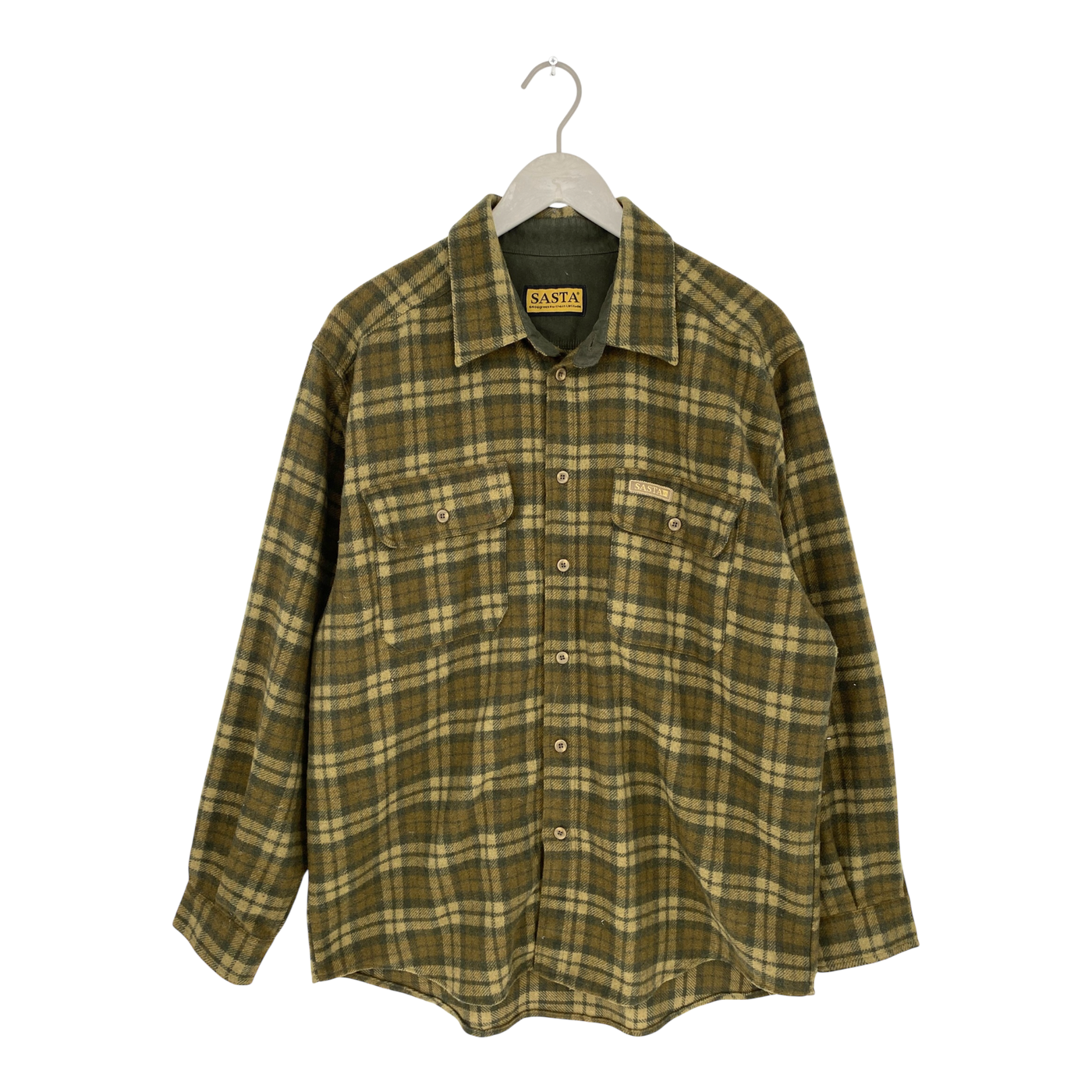 Sasta alaska shirt, forest green | man M