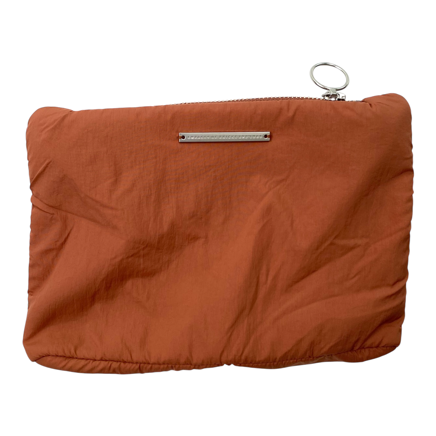 Embassy of Bricks and Logs quilted bag, dark blue | onesize