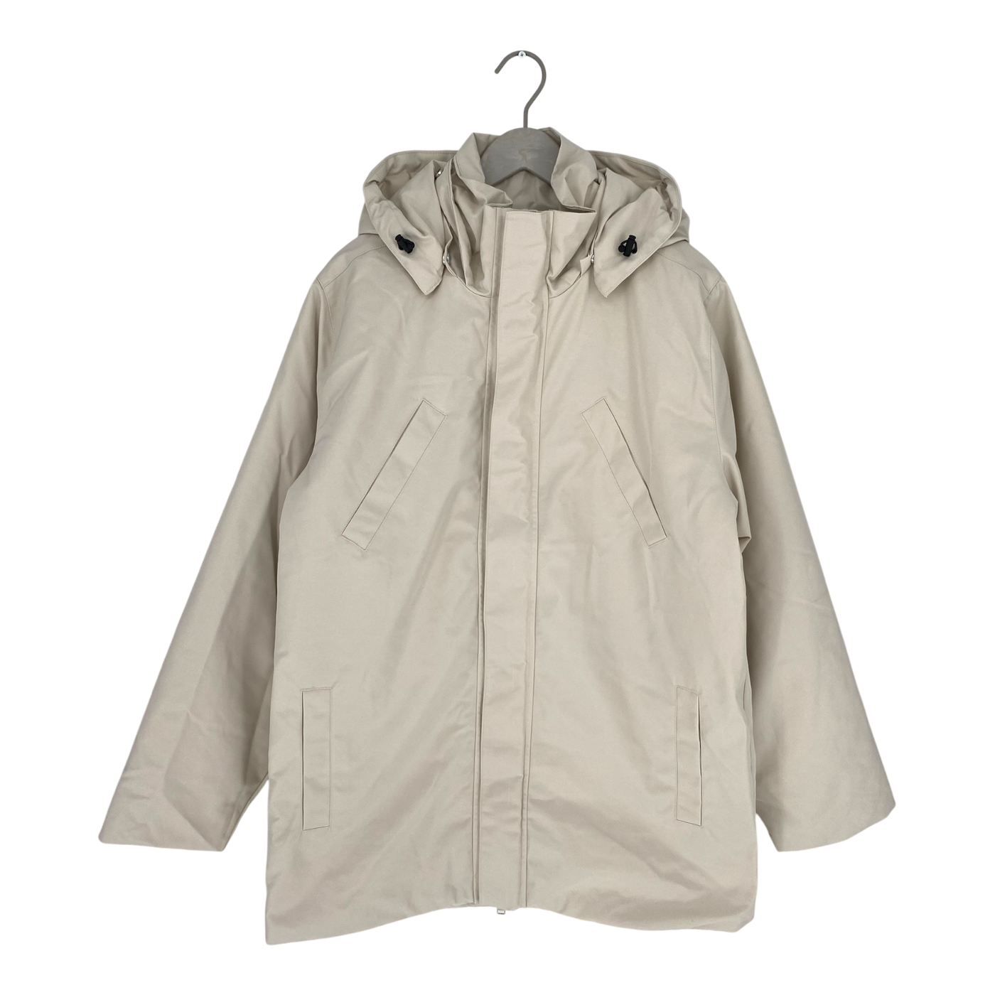 Embassy of Bricks and Logs hondo parka jacket, beige | unisex L