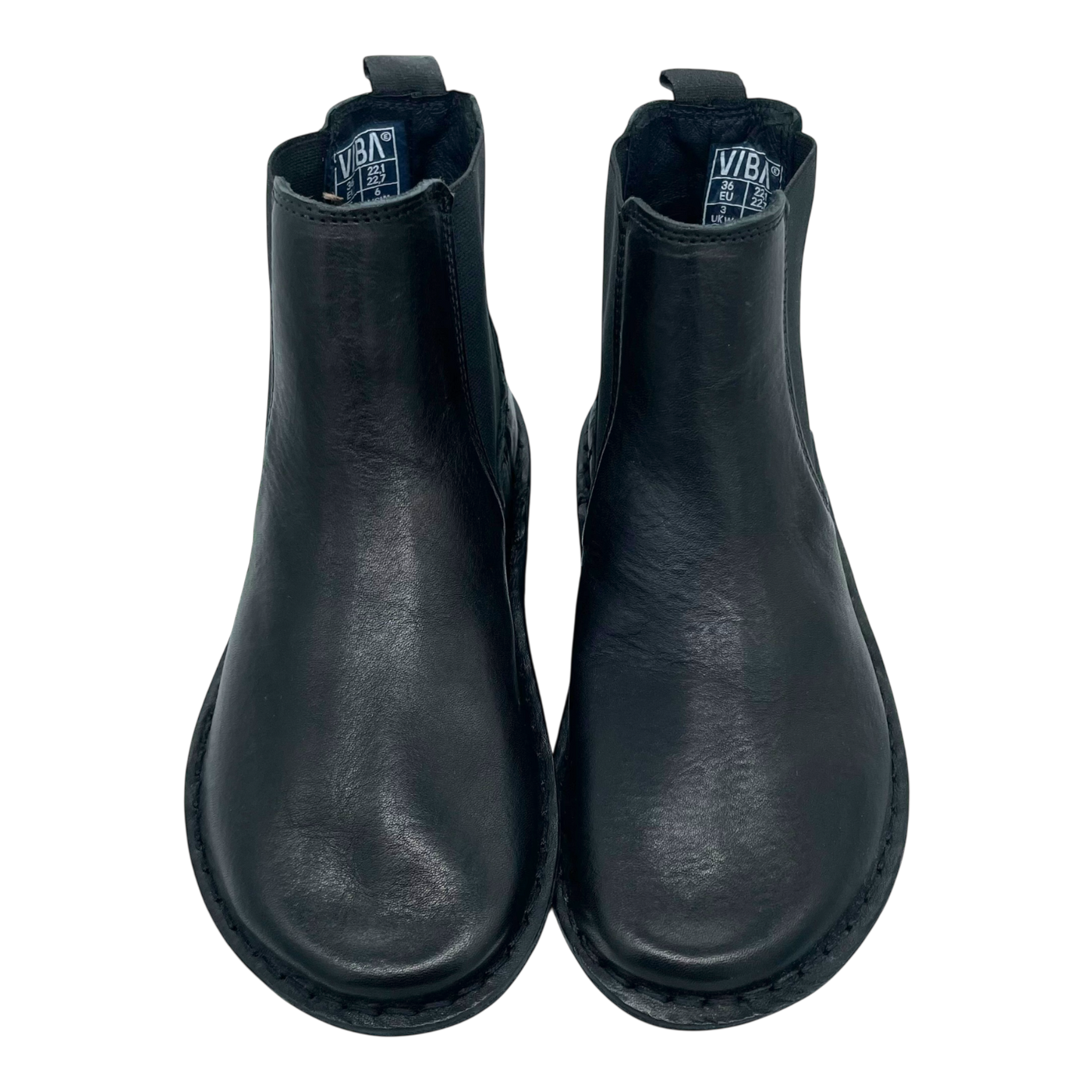VIBAe Helsinki leather boots, preto black | 36