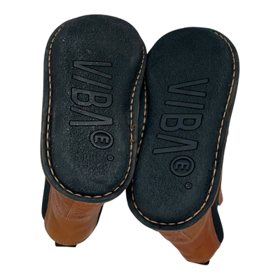 VIBAe Helsinki leather boots, cognac brown | 37