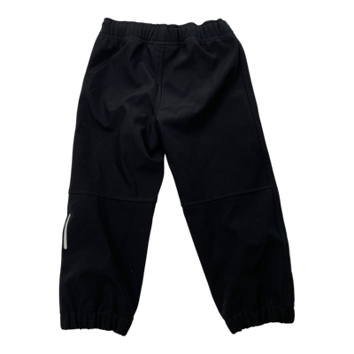 Reima kuori softshell pants, black | 92cm