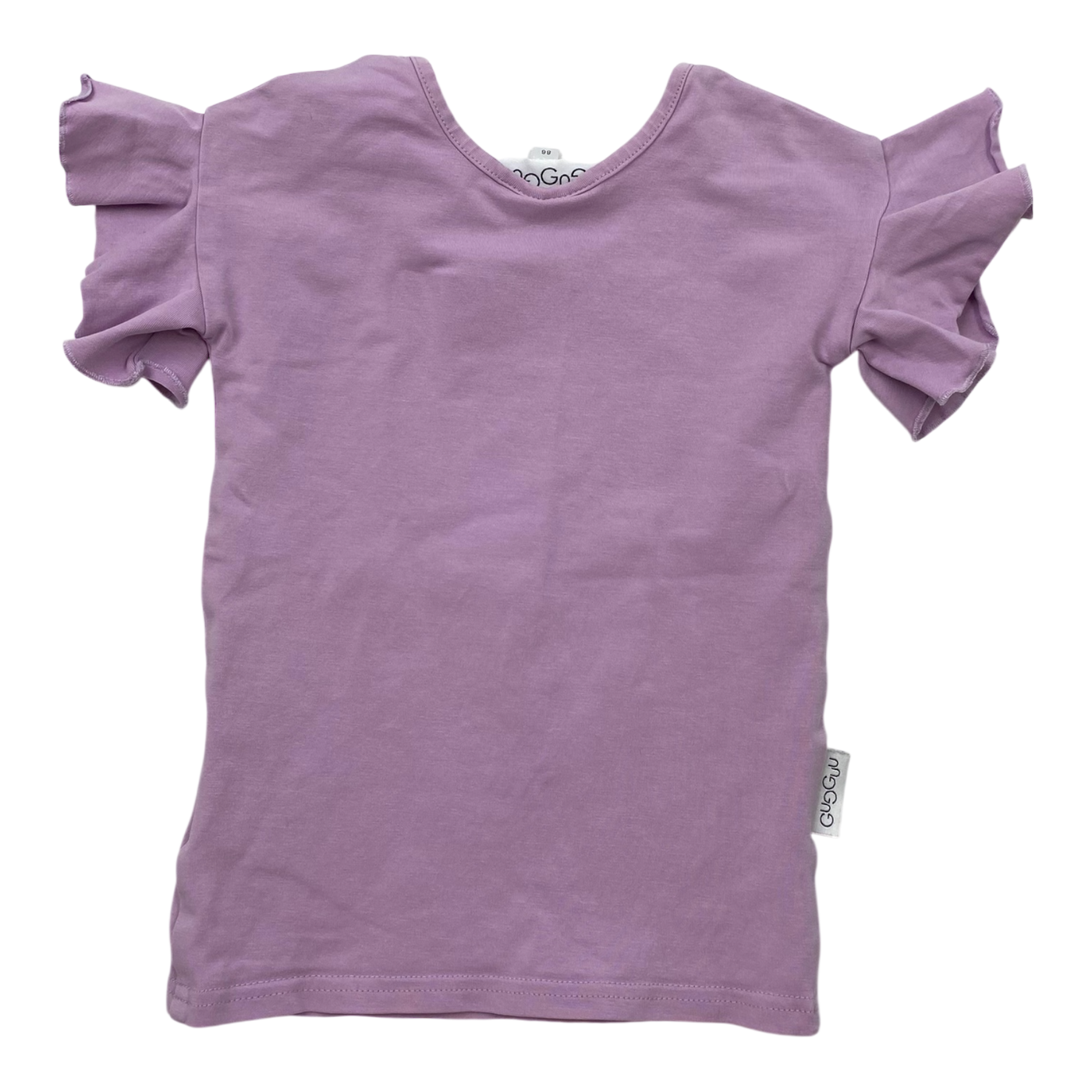 Gugguu frill t-shirt, lavender | 86cm