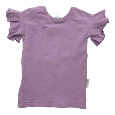 Gugguu frill t-shirt, lavender | 86cm