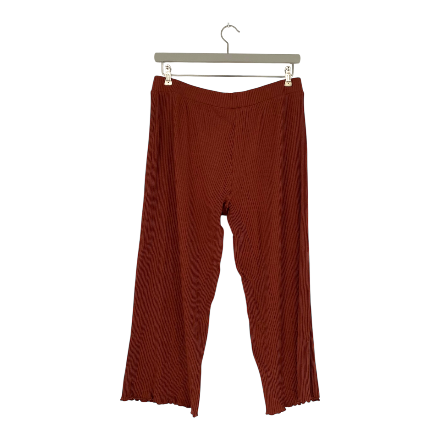Toive wide rib culottes, brown | woman XL