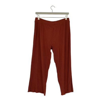 Toive wide rib culottes, brown | woman XL