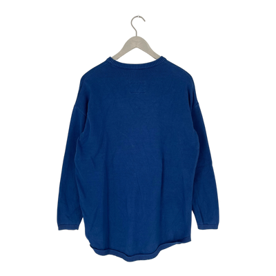 Riva Clothing knitted sweater, blue | unisex XS