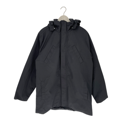 Embassy of Bricks and Logs hondo parka jacket, black | unisex L