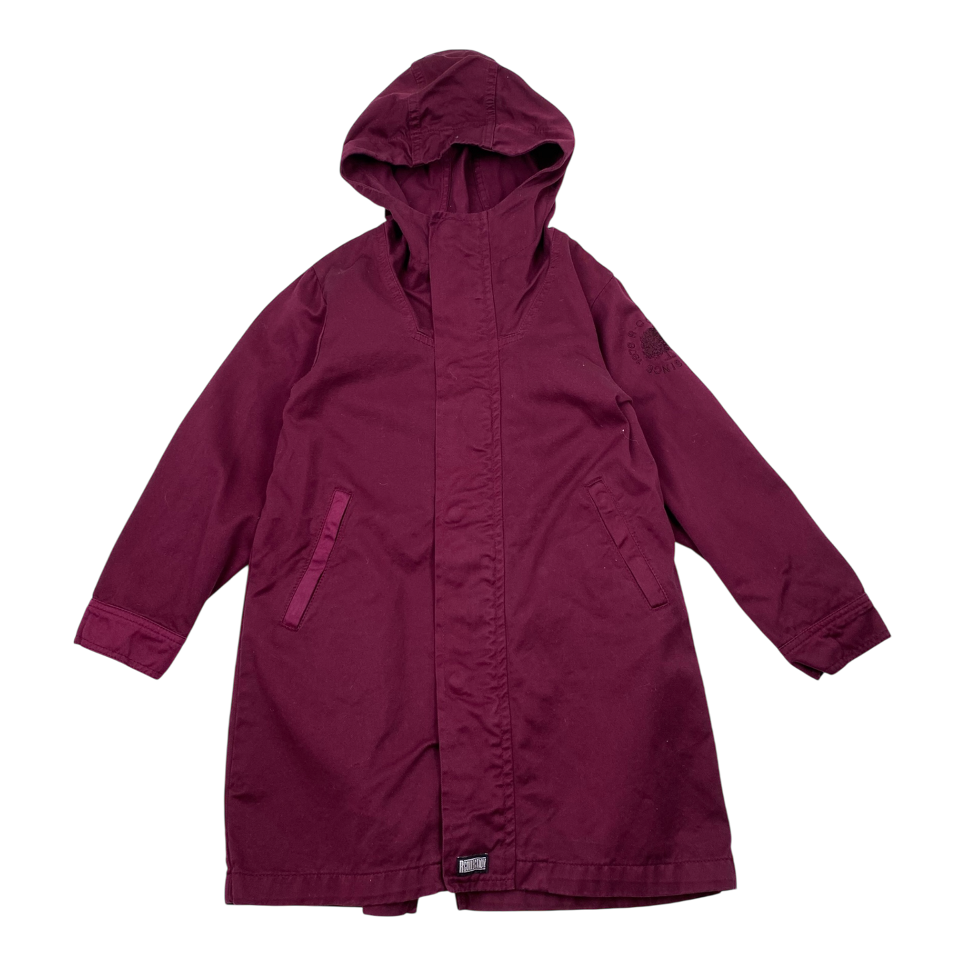 R-Collection long parka, wine | 110cm