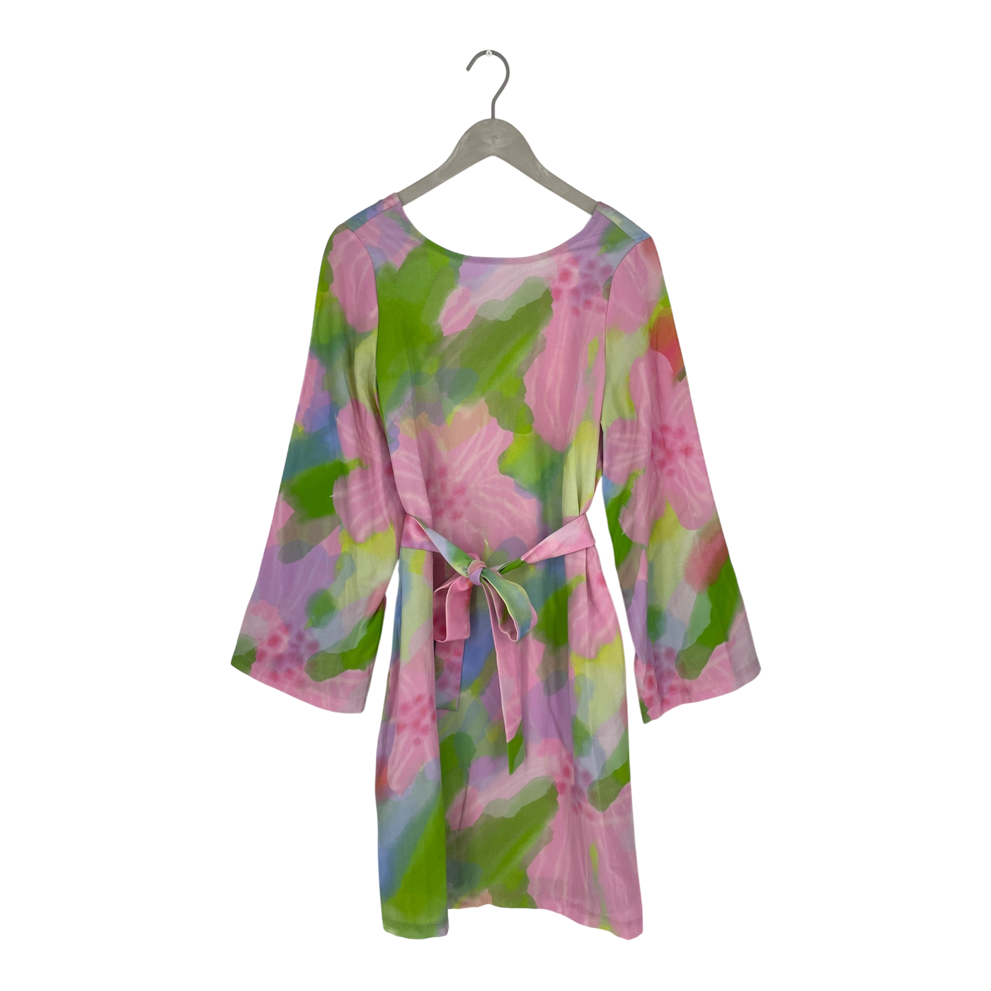 Mainio woven dress, pink bloom | woman S