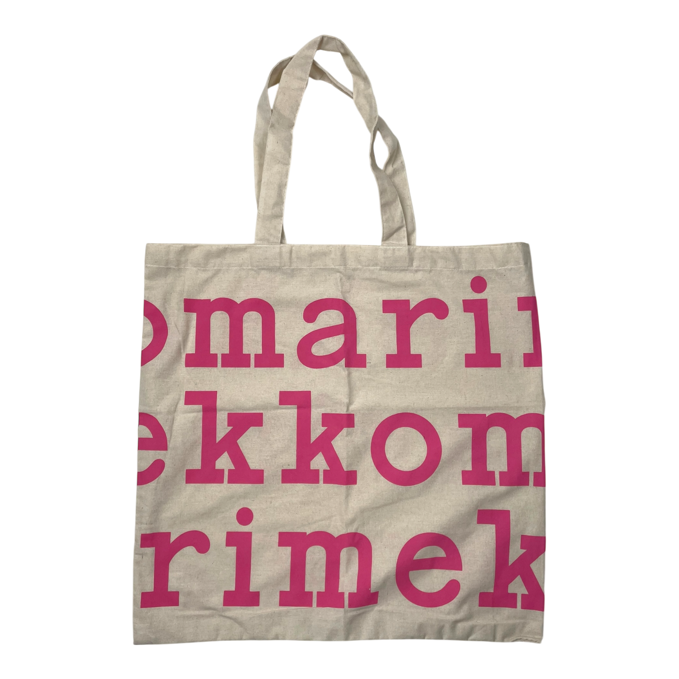 Marimekko logo bag, pink