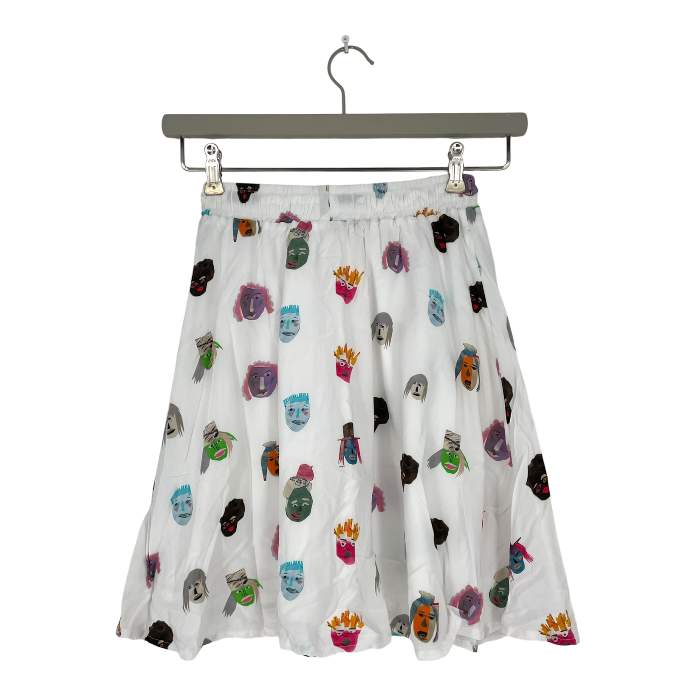 R/H studio skirt, faces | woman XS