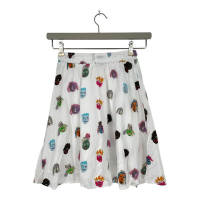 R/H studio skirt, faces | woman XS