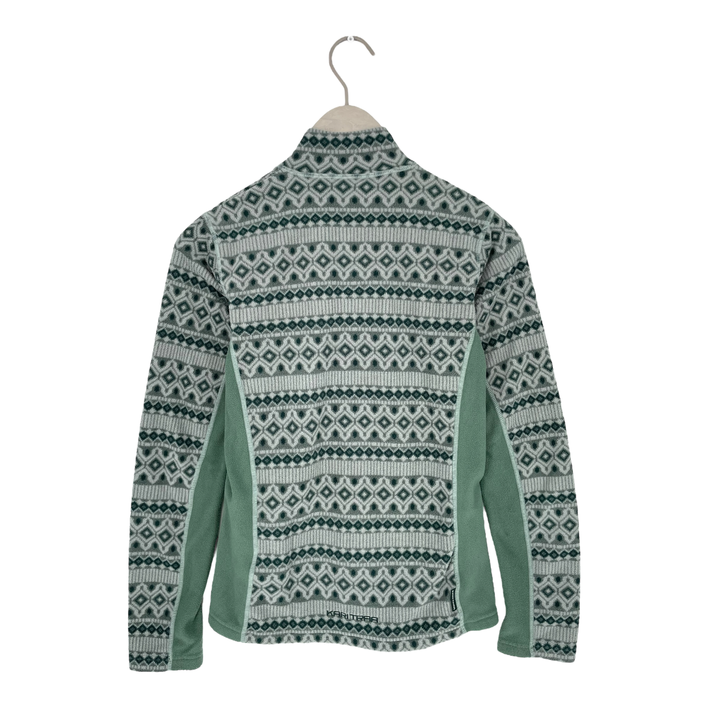 Kari Traa midlayer fleece shirt, green | woman S