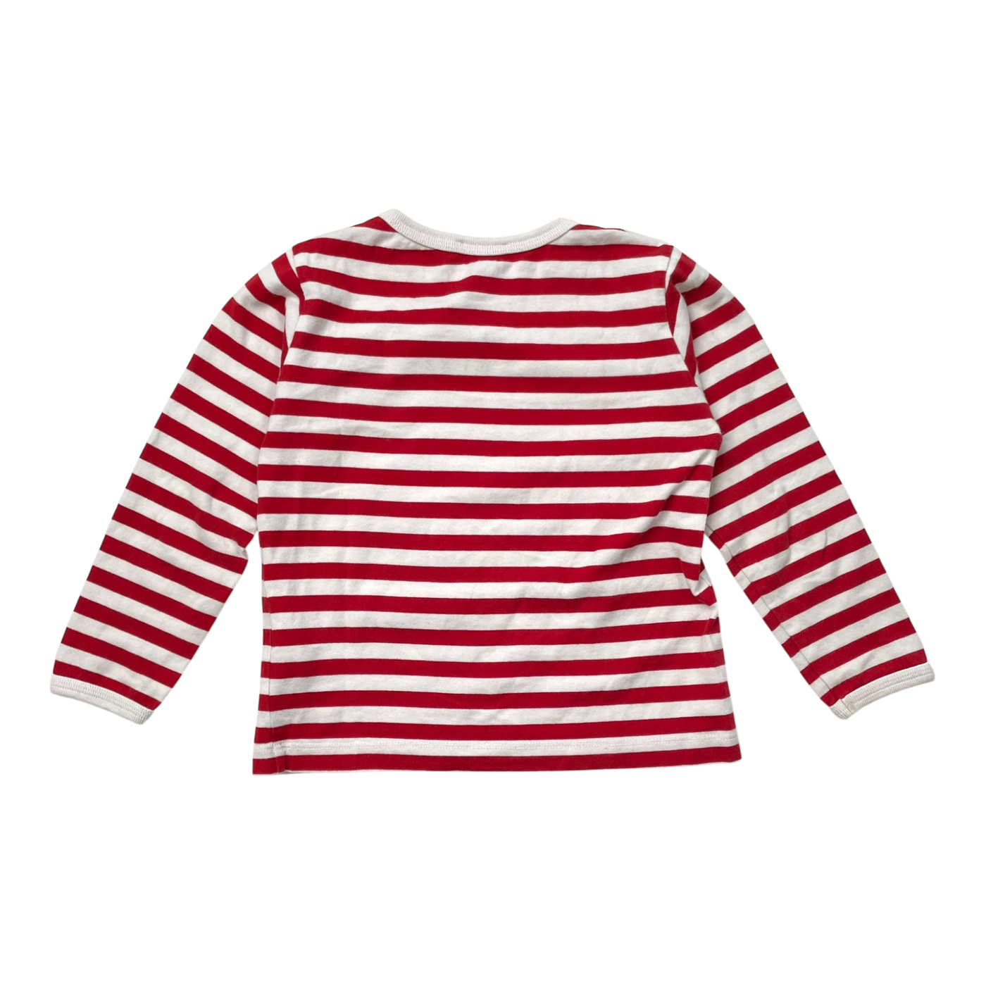 Marimekko stripe shirt, red/white | 92/98cm