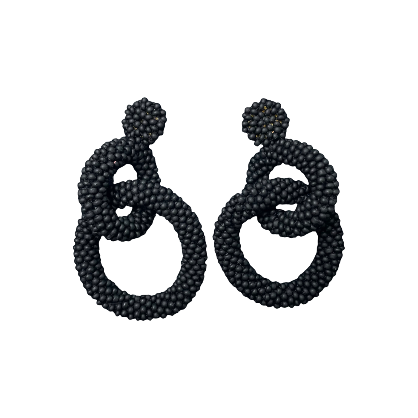 Kaiko gia earrings, black