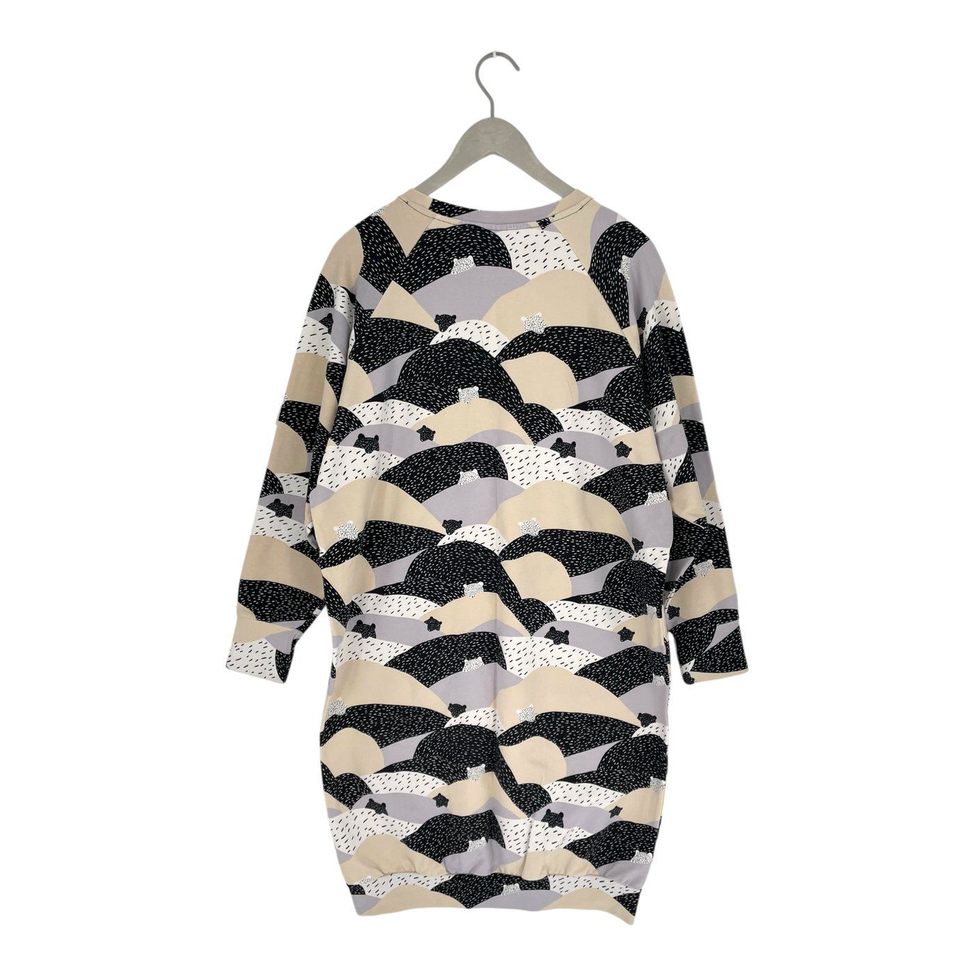 Papu basic sweat dress, bears | woman S