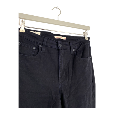 Levi's 725 high rise bootcut jeans, black | woman W29 L30
