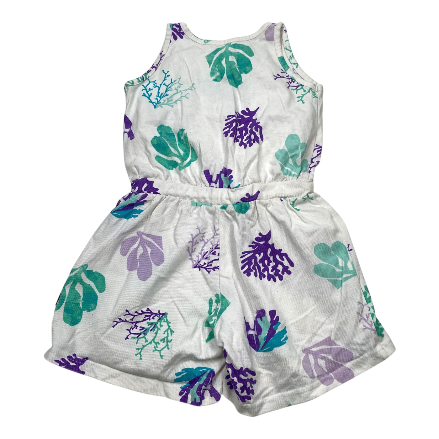 Reima pique jumpsuit, flower | 104cm