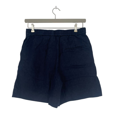 COS linen shorts, navy | woman 38