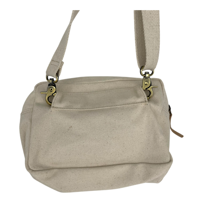 Holzrichter canvas crossbody bag, wheat