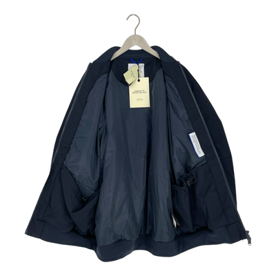 Embassy of Bricks and Logs nora bomber jacket, navy blue | unisex S