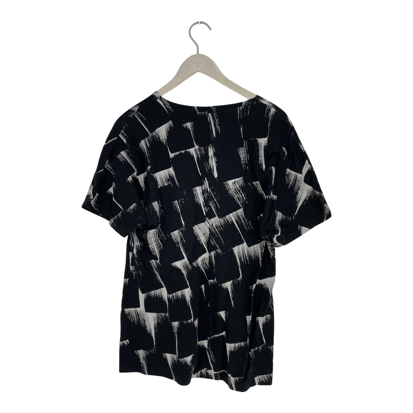 Marimekko tuura t-shirt, black/grey | woman XL