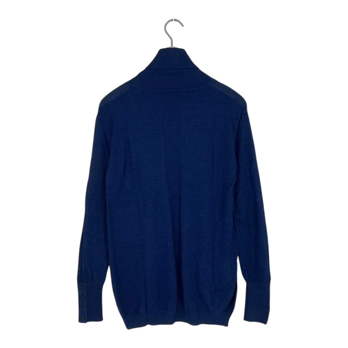 KARINFRAIDENRAIJ yo knit turtleneck sweater, blue | woman M
