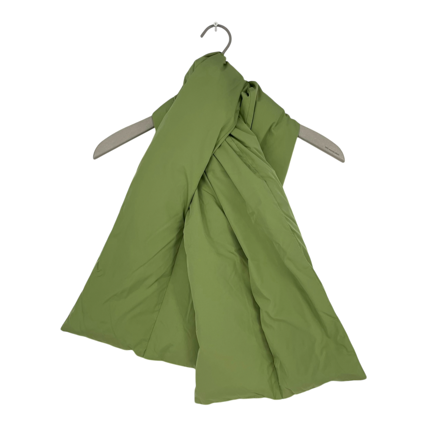 Embassy of Bricks and Logs hervey puffer scarf, moss