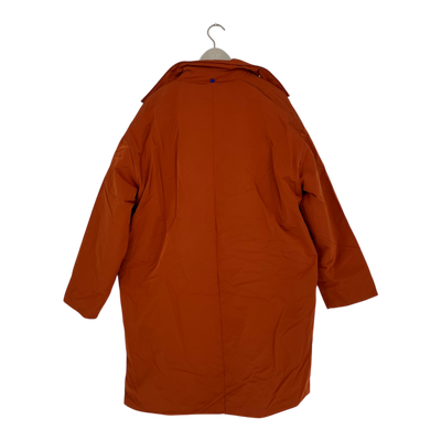 Embassy of Bricks and Logs blyn trench jacket, brick red | woman L