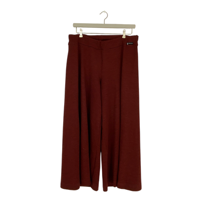 Ommellinen merino pants, plum | woman XL